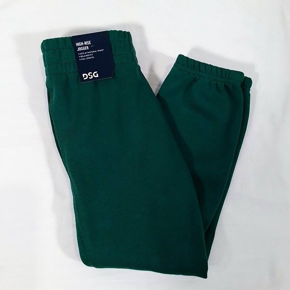 Other - Girls' High Rise Cinch Jogger Pants-Highland Green-Various Sizes-New with Tags